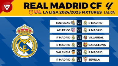 Real Madrid Schedule