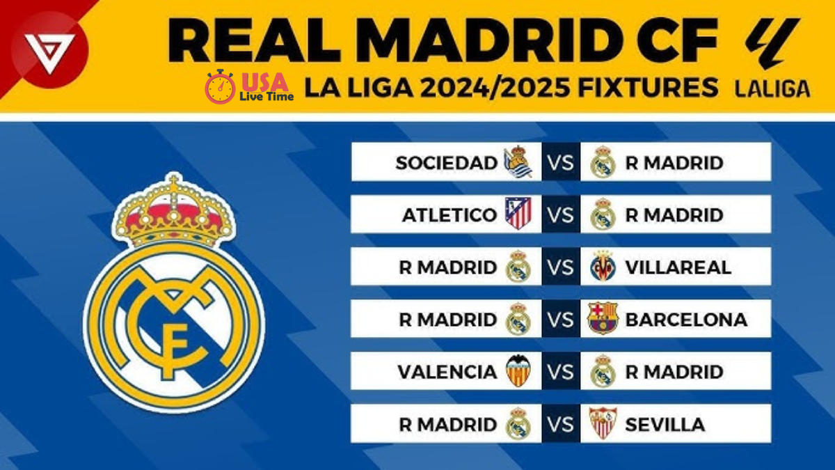 Real Madrid Schedule